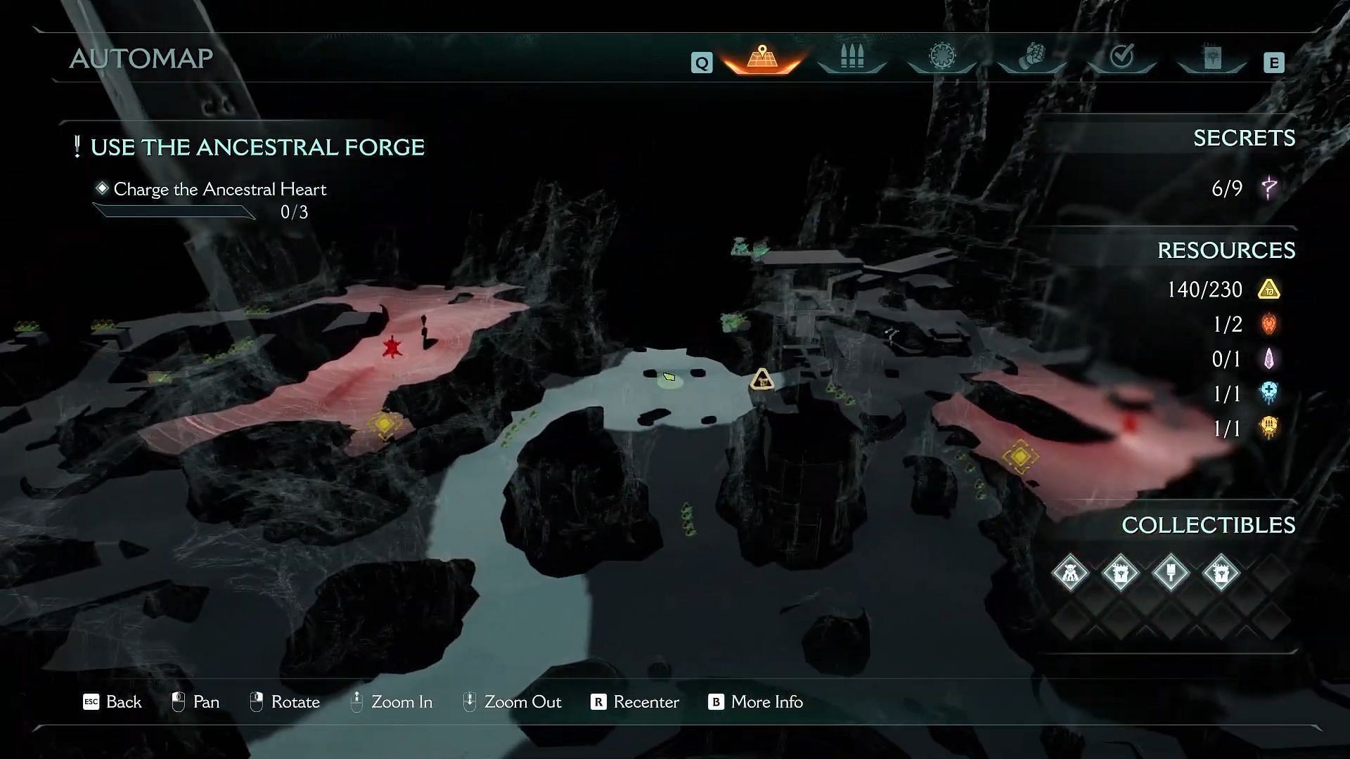 Chapter 9: The Ancestral Forge Wolf Statue locations (Image via Bethesda Softworks)